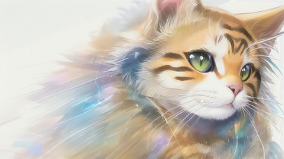 猫咪 插画 4K
