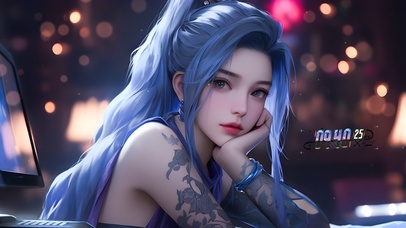 4K清纯气质金克斯