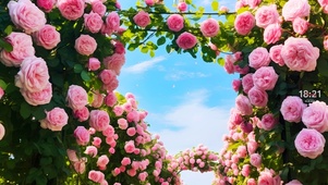 玫瑰花墙