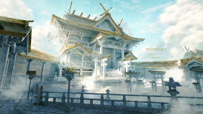 4K唯美天国神殿