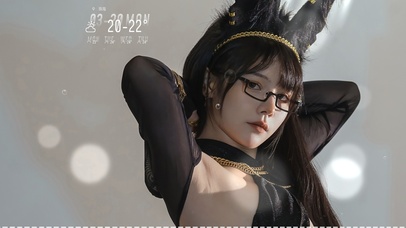 4K清纯性感眼镜美女