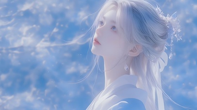 小清新古风女孩