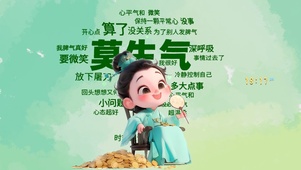 莫生气