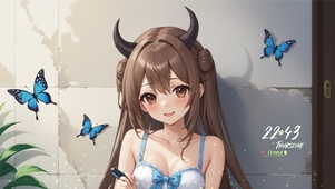 可爱恶魔少女