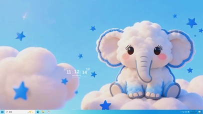 云中可爱小飞象