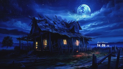 水墨山水古风壁纸