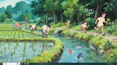 童年记忆乡村捕鱼