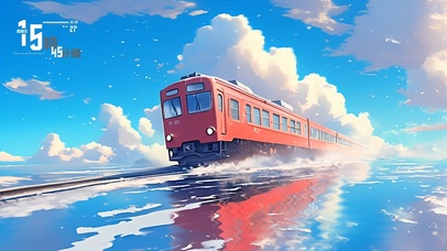 4K 梦幻火车