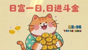 日富一日，日进斗金