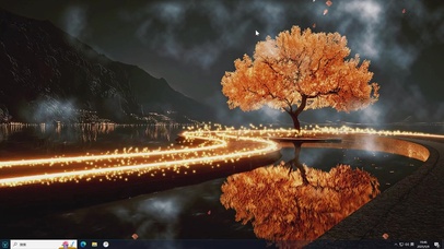 创意插画AI壁纸-桌面主题