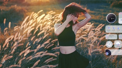 4K鱼尾屏美女壁纸