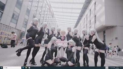 cos伊丽莎白 白毛长腿美女群