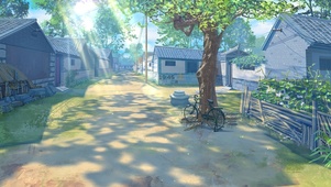 唯美治愈夏日乡村小路