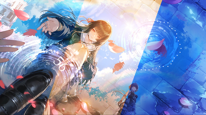 千咲倒影—随时间变化