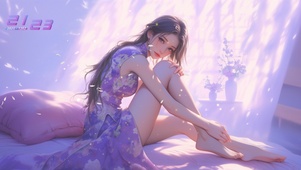 纤云不动，人若闲来画中行