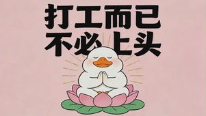 打工而已，不必上头