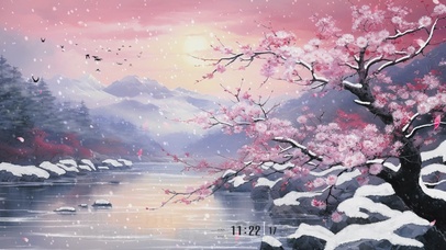 河畔寻の梅花香自苦寒来