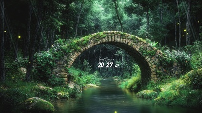 森林护眼AI壁纸