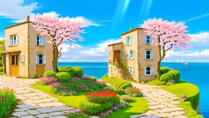 海边小楼
