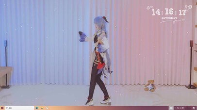  cos 刻晴 甘雨 宅舞