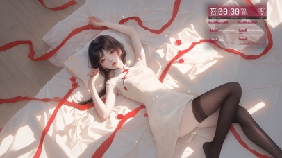 眼波流转间尽是温柔与爱意