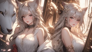 双胞胎少女与野兽