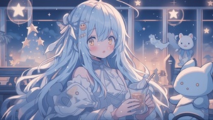 4K 动漫美少女 无敌可爱萝莉