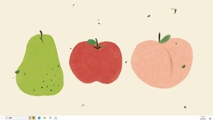 苹果梨子  主题