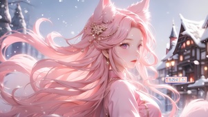 雪狐女孩