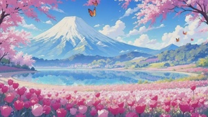 浪漫樱花谷