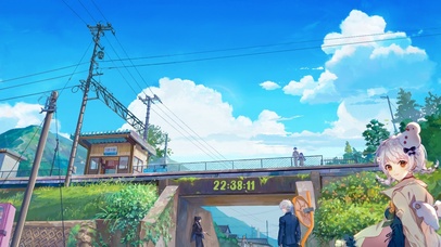 4K唯美治愈日系动漫风景