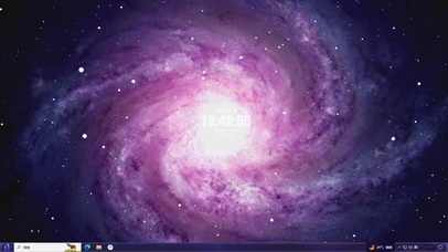 旋转星云主题