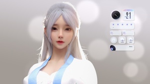 4K清纯唯美古风美女小姐姐