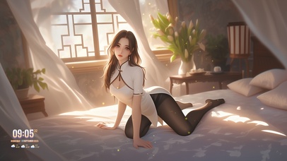 她笑起来像一根刚燃的火柴