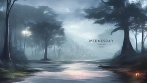 小河流淌