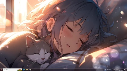 治愈少女和猫