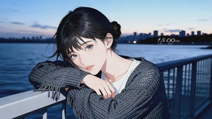 清纯甜美韩系少女