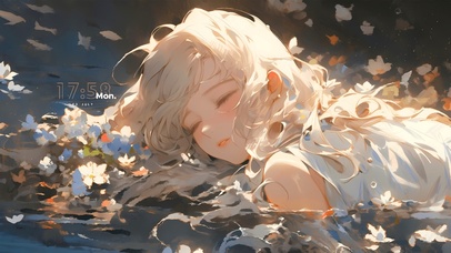 4k 梦幻鎏金少女	