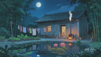 治愈农家的夜晚