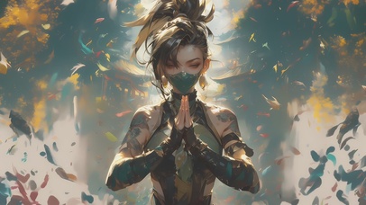 佛系女孩阿卡丽