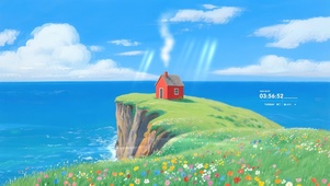 海边悬崖小屋