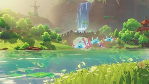 洛克王国-彩蝶鲨