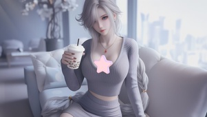 甜美可爱居家美少女