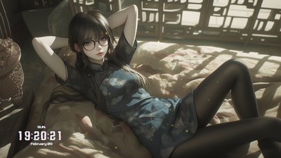 眼神如同初夏的海风