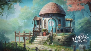 可爱童话小屋