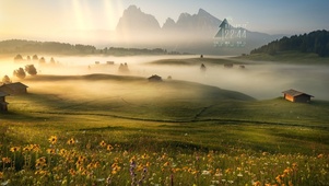 云雾山景
