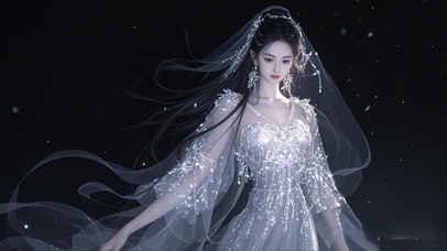 仙气飘飘的少女