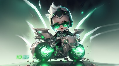 酷姐萌娃（护眼）