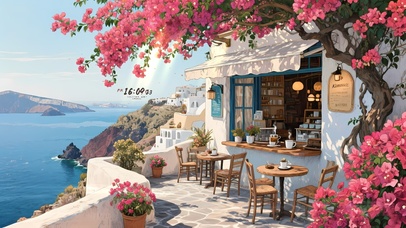 海边手作咖啡店