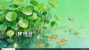 夏天池塘桌面主题